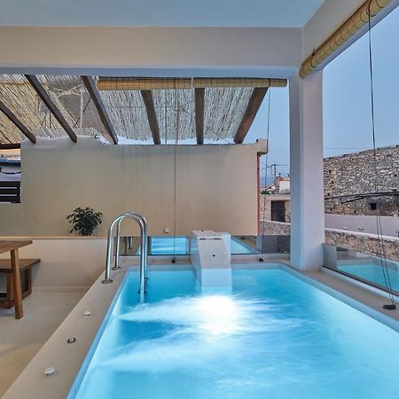 2 Bedroom Villa With Heated Swimming Pool-Spa Whirlpool-Bbq! Melidhónion Exterior foto